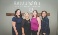 Naturally Well White Bear Wellness Collective practice owners Lauren Robbins, Amber Moravec, Amber Hanson, Patty Nelson