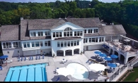 An aerial view of the remodel at White Bear Yacht Club. 