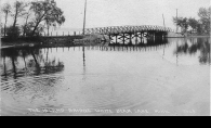 The iconic Manitou Island bridge.