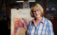 St. Paul Public Schools Community Education arts teacher artist Heidi Nelson