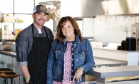 Chef Adam Johnson and Lisa Stonehouse