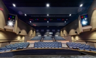 The view from the stage of the Lakeshore Players Theatre.