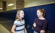 Teri Schifsky and Grace Newman, who inspired a new mental health program at Mahtomedi Public Schools