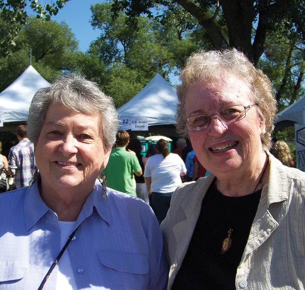 Mary Wakem and Carol Klein 