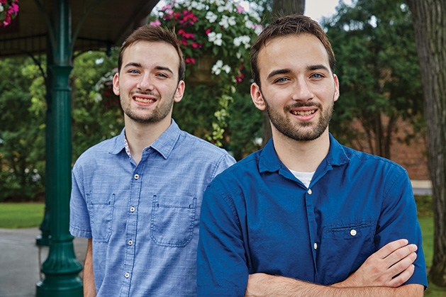 Mahtomedi High School grads and brothers Christian and Aidan Golish