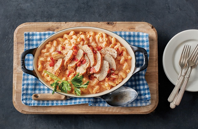 Smoky chicken mac n cheese