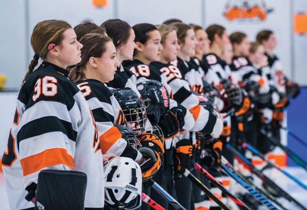 Women's hockey team.