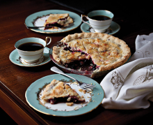 A pie baked by Tim Scott, a competitive baker in White Bear Lake.