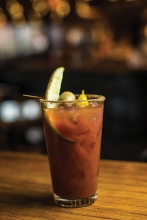 A bloody mary from Washington Square in White Bear Lake