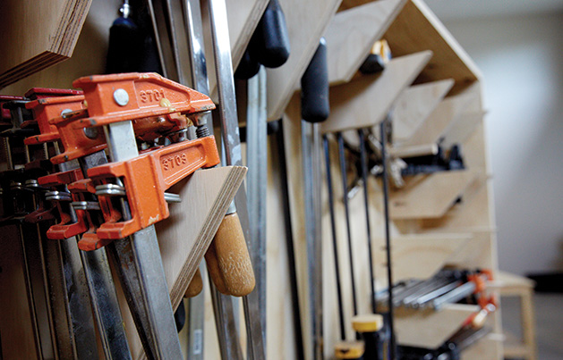 Tools at the White Bear Makerspace.