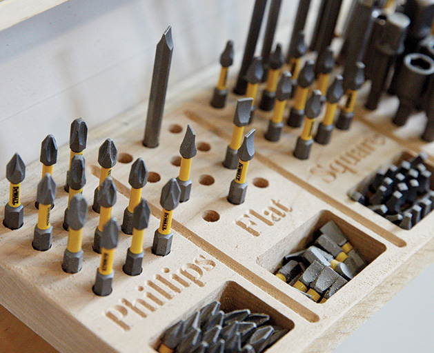 Tools at the White Bear Makerspace.